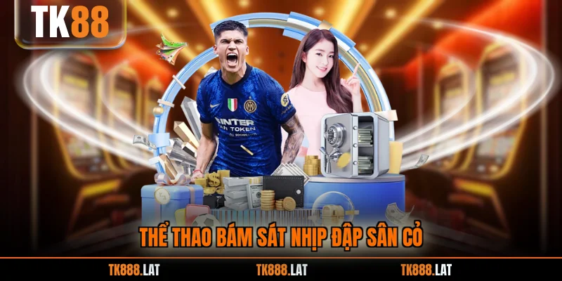 Thể thao bám sát nhịp đập sân cỏ